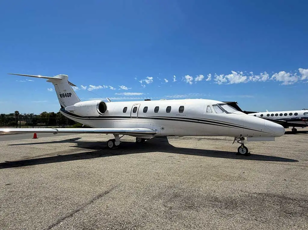 Additional exterior view of the 1995 Cessna Citation VI