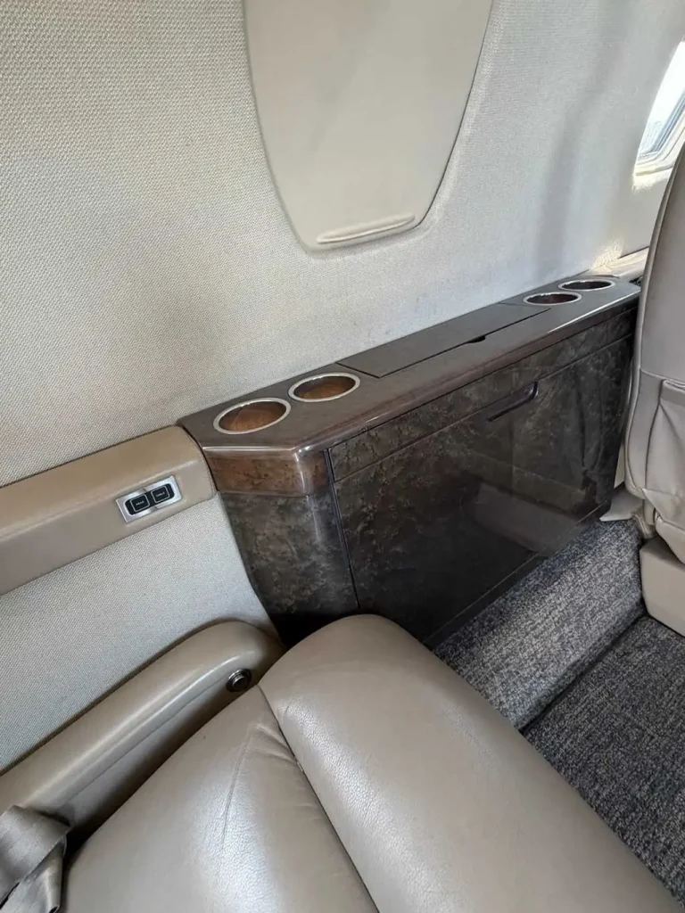 Passenger cabin view of the 1995 Cessna Citation VI