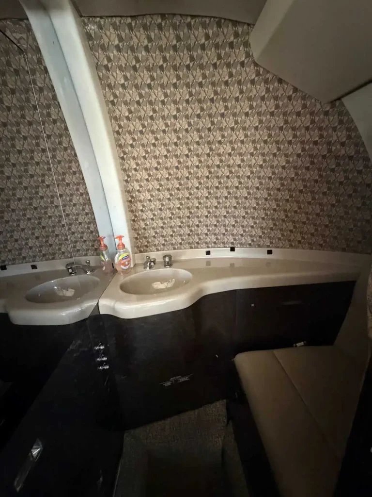 Passenger cabin view of the 1995 Cessna Citation VI