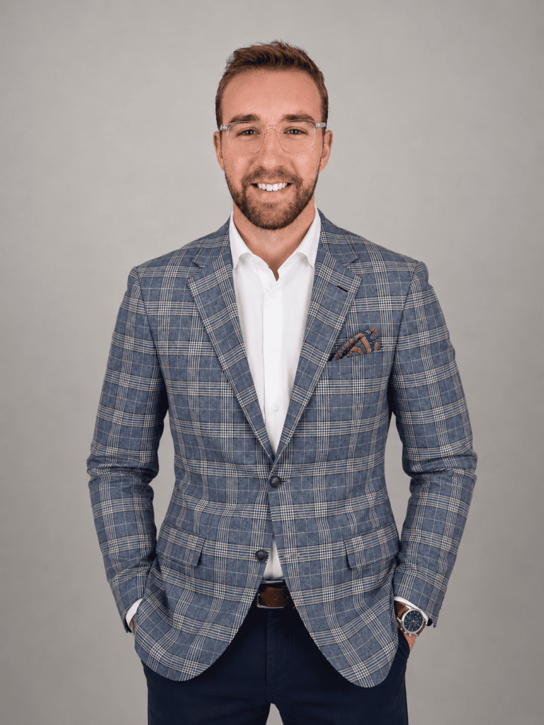 Portrait of Ashton Dyer, Financial Analysis and Market Research at The Dyer Group
