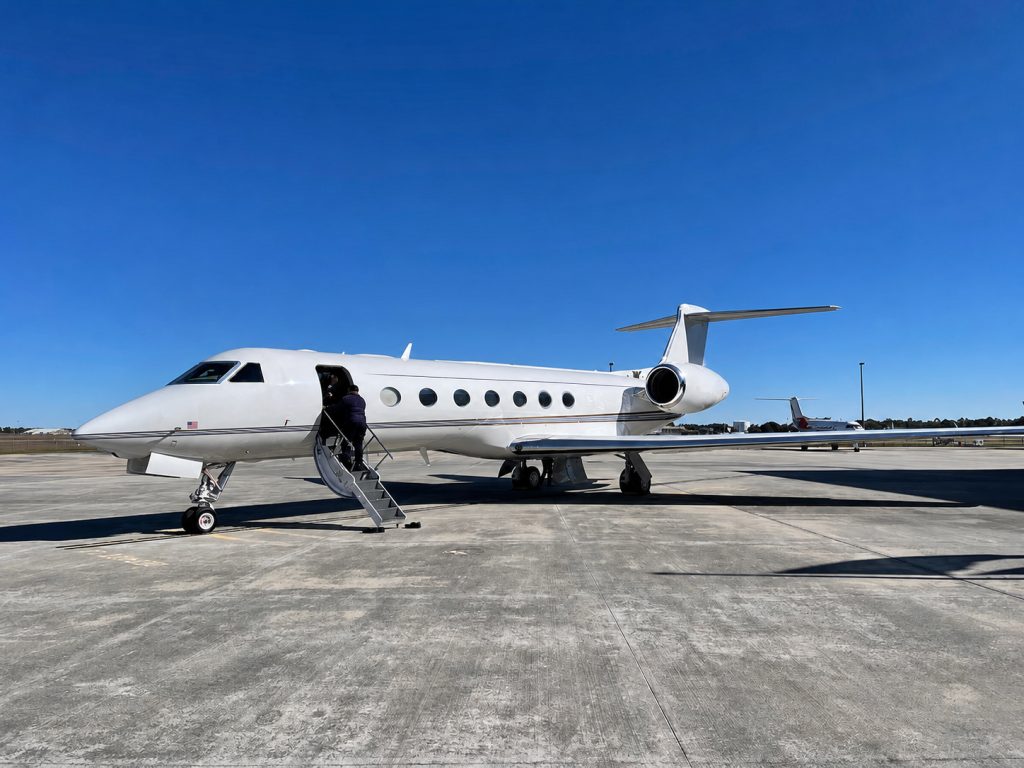 2005 Gulfstream G550 aircraft sold