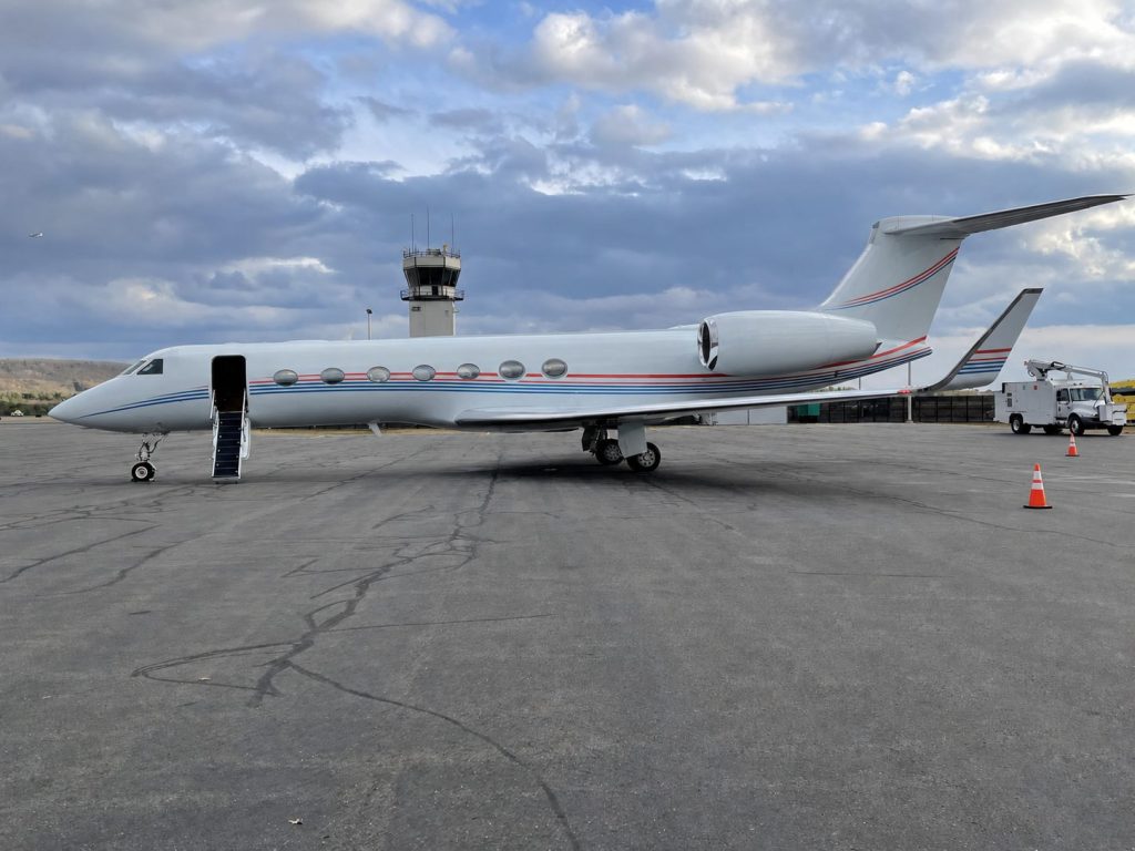 Gulfstream G550 aircraft sold