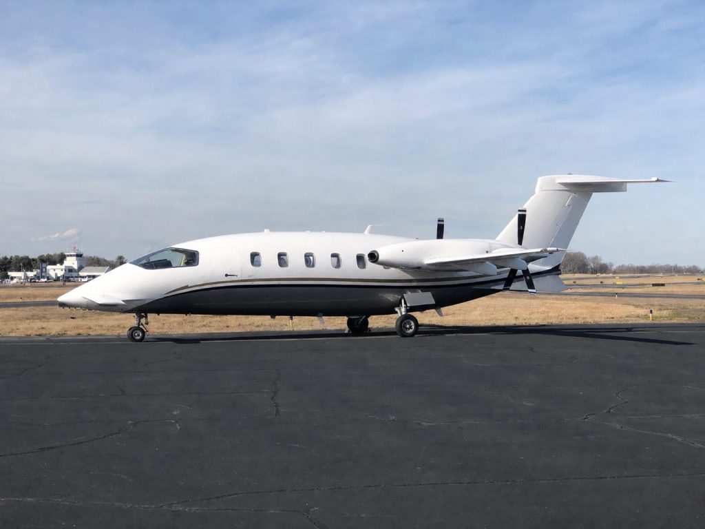2001 Avanti Piaggio P-180 aircraft sold