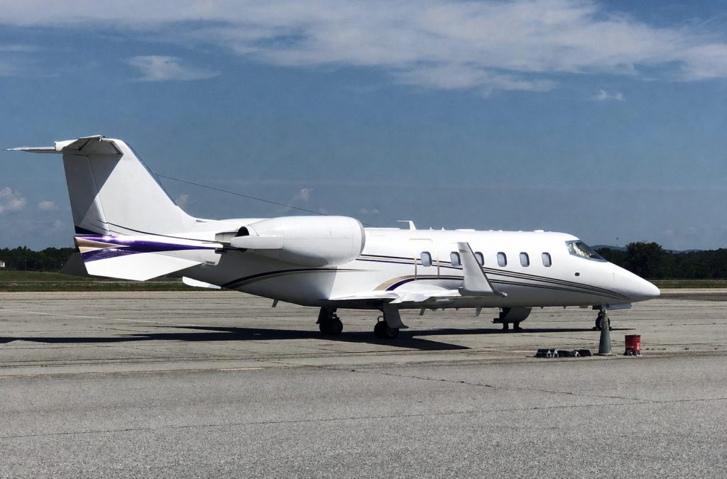 2001 Learjet 60 aircraft sold