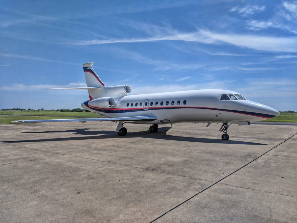1994 Falcon 900B aircraft sold