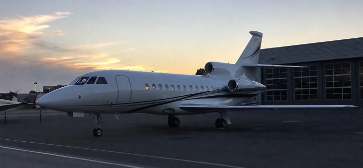 2000 Falcon 900C aircraft sold
