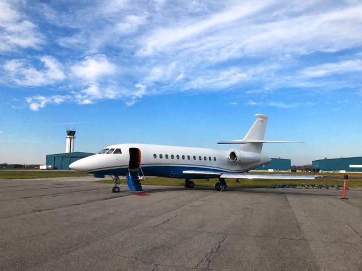 2001 Falcon 900EX aircraft sold