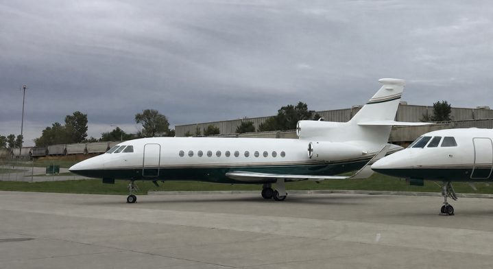 2011 Falcon 900 aircraft sold