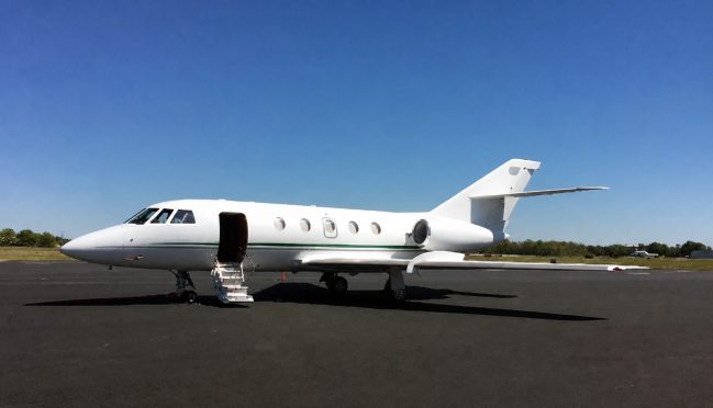 1981 Falcon 20F-5 aircraft sold